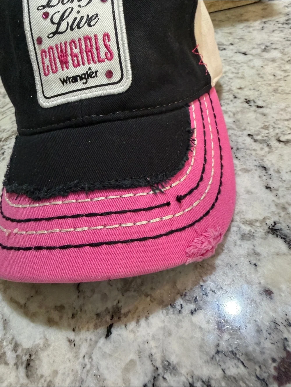 Wrangler Long Live Cowgirls Youth Baseball Hat